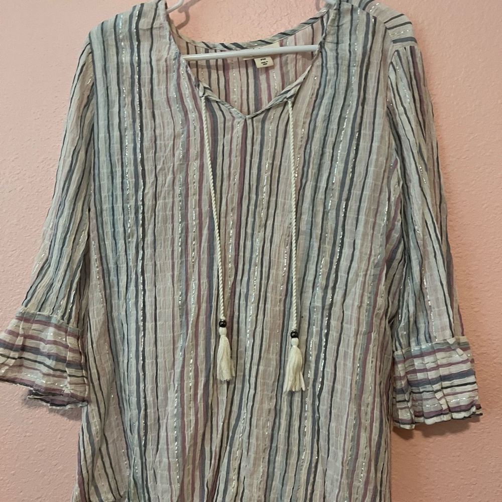 Style and Co blouse size petite medium